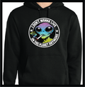 DARYLL THE ALIEN Mid-weight Unisex Cotton/Poly Blend Hoodie